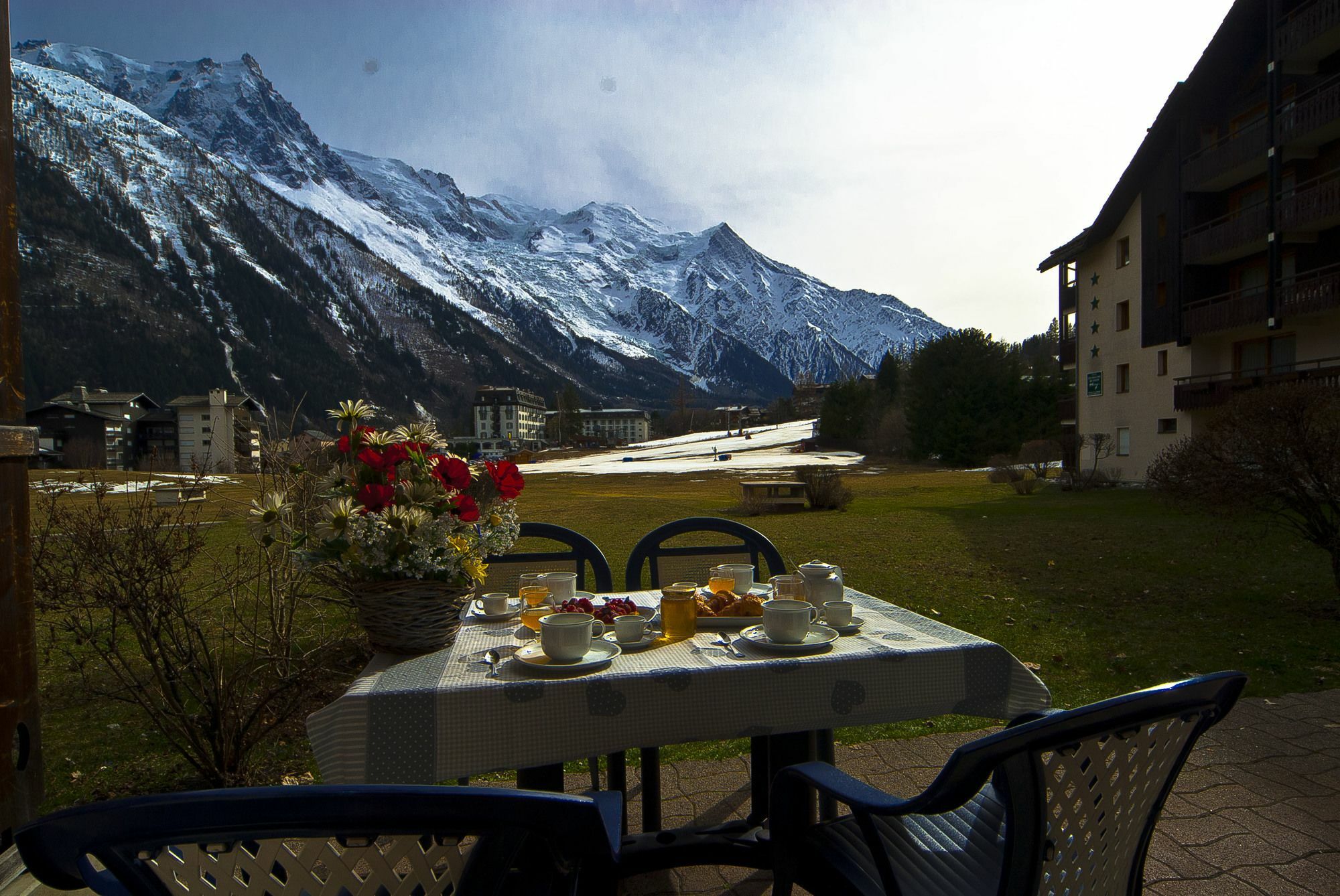 Front Ski Slope Chamonix Apartment 외부 사진